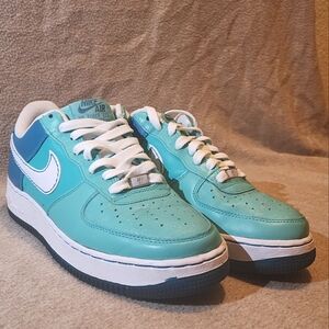 Women's Teal Nike Air Force XXV Cloverdale Park Baltimore Edition - Size 9.5 US